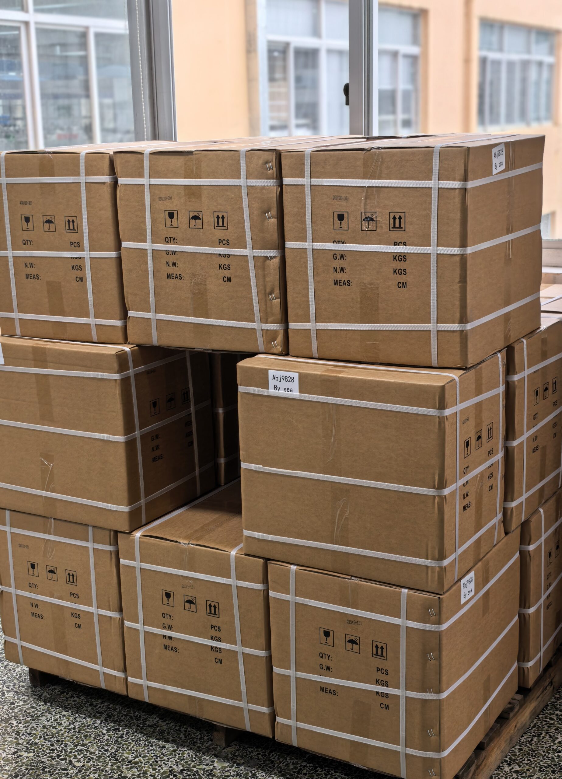 Packaging and shipping area